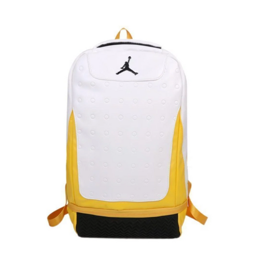 Air Jordan Retro 13 Backpack | White Yellow