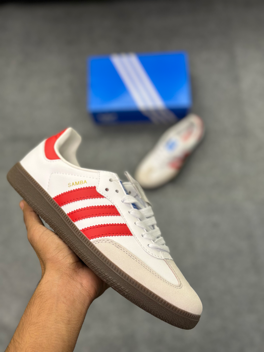Adidas Samba OG White Red Trainer (1:1)