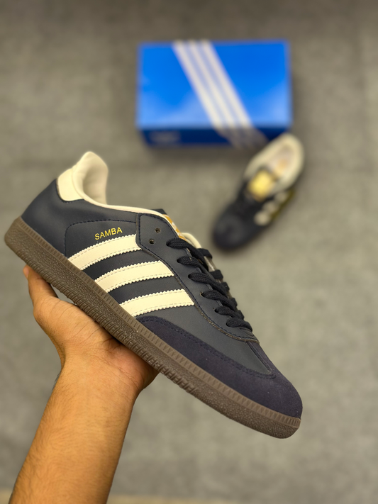 Adidas Samba OG Night Navy Cream (1:1)