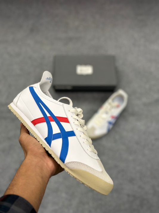 Asics Onitsuka Tiger Mexico 66 White Blue Red (1:1)