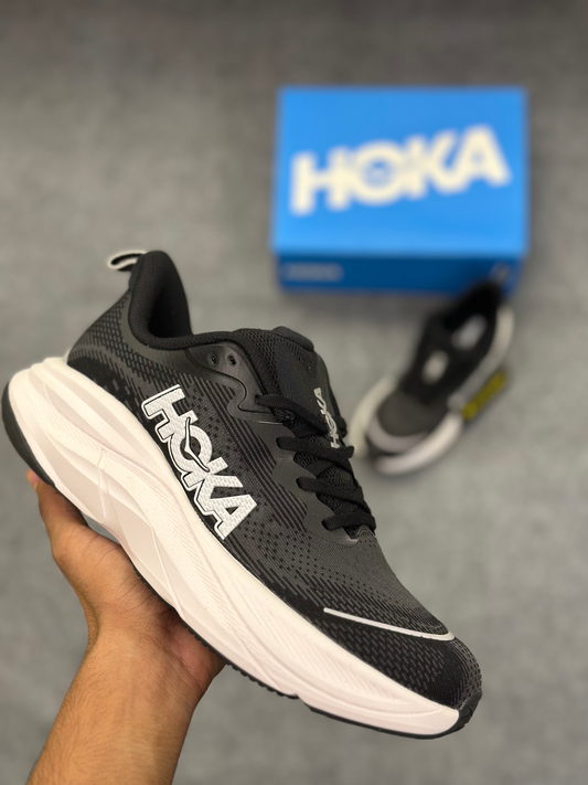 Hoka Skyflow Black White (1:1)