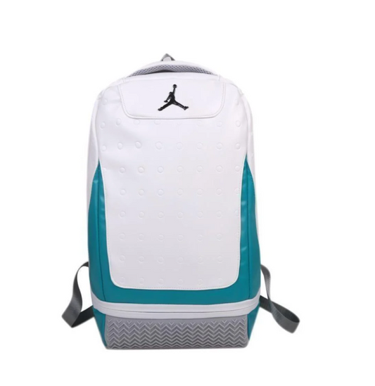 Air Jordan Retro 13 Backpack | White Teal